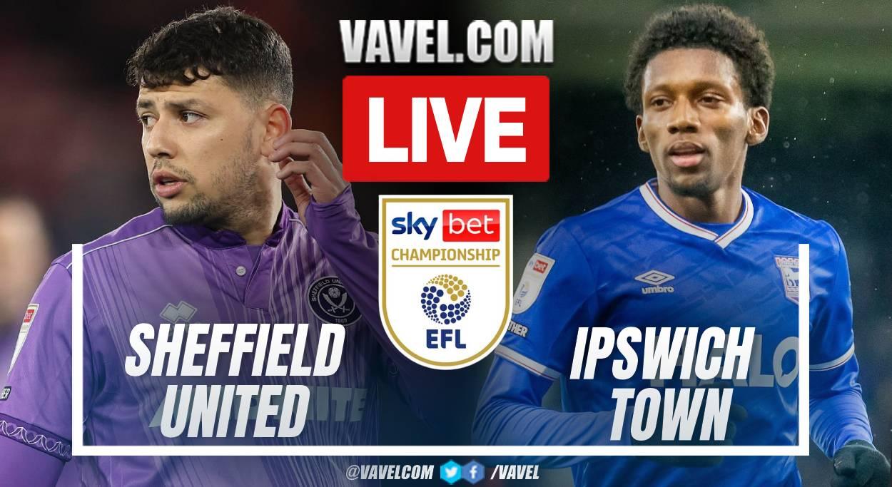 Highlights and goals of Sheffield United vs Ipswich Town in EFL Championship