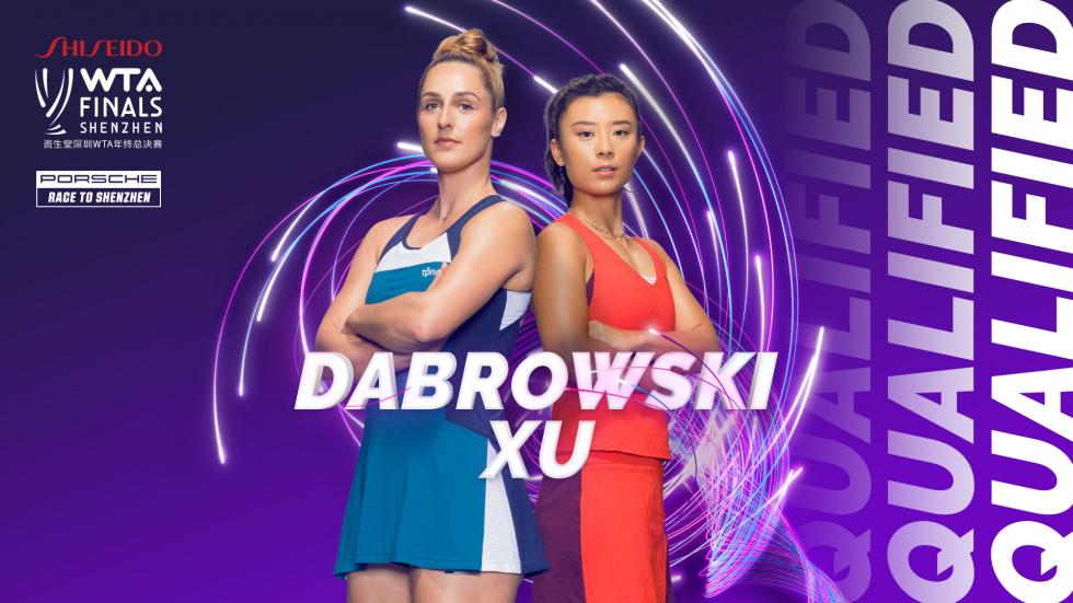 Gabriela Dabrowski and Xu Yi-fan qualify for the WTA Finals