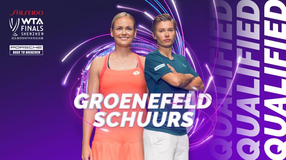 Anna-Lena Groenefeld and Demi Schuurs qualify for the WTA Finals