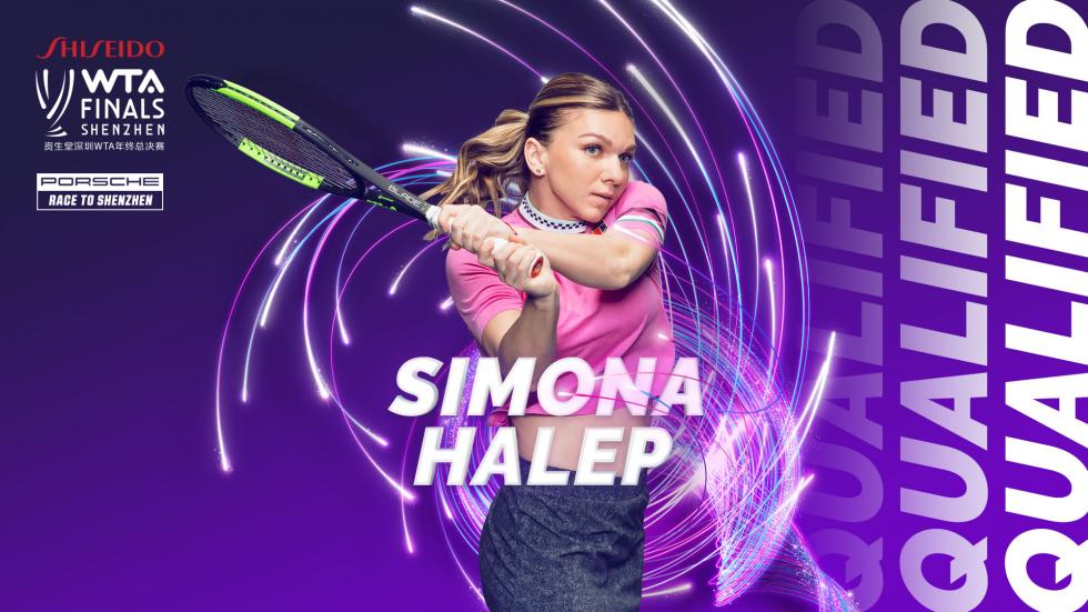 Simona Halep qualifies for the WTA Finals