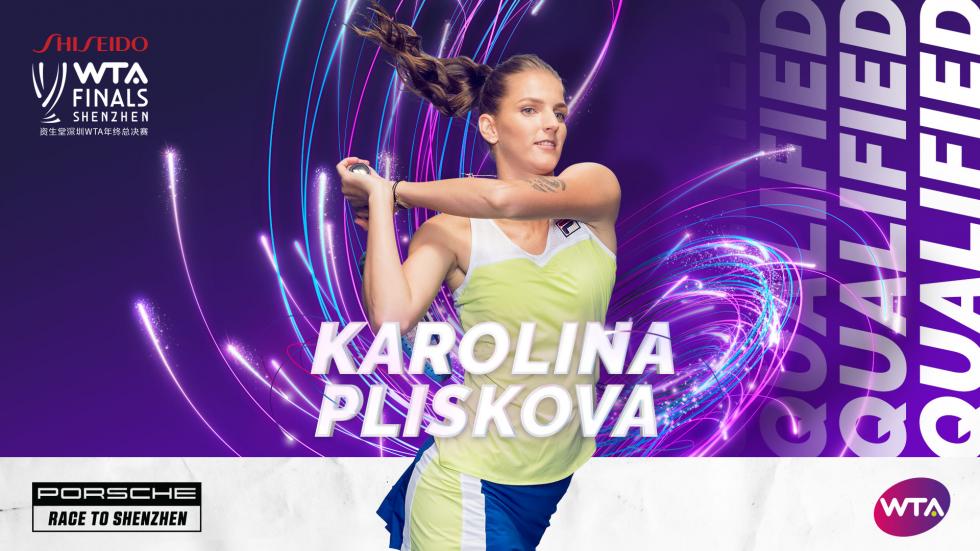 Karolina Pliskova qualifies for the WTA Finals