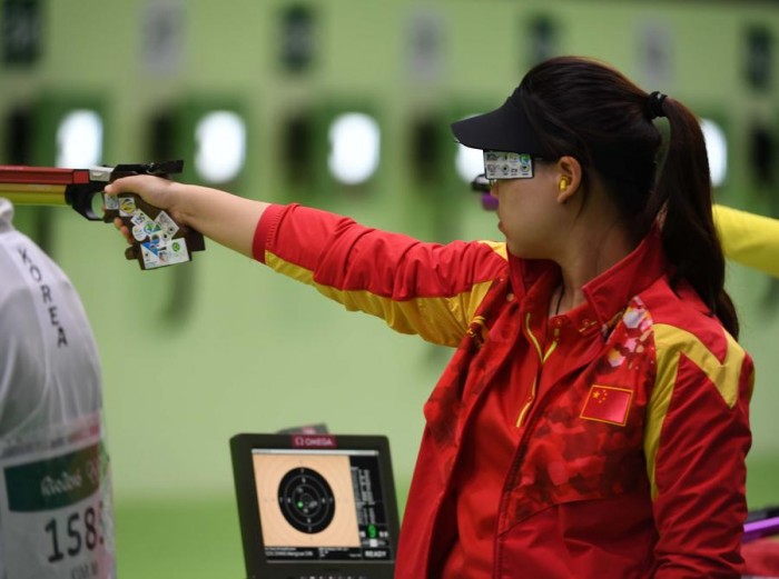 Rio 2016, pistola femminile: oro alla cinese Zhang