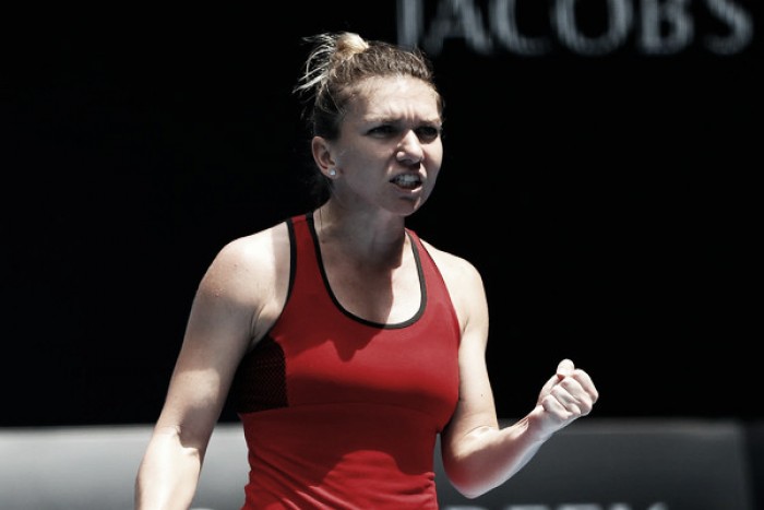 Australian Open Simona Halep suffers huge scare against unheralded Lauren Davis