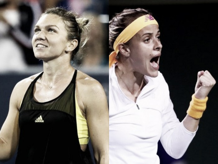 Halep, Sharapova off to flying starts Halep, Sharapova off to flying starts
