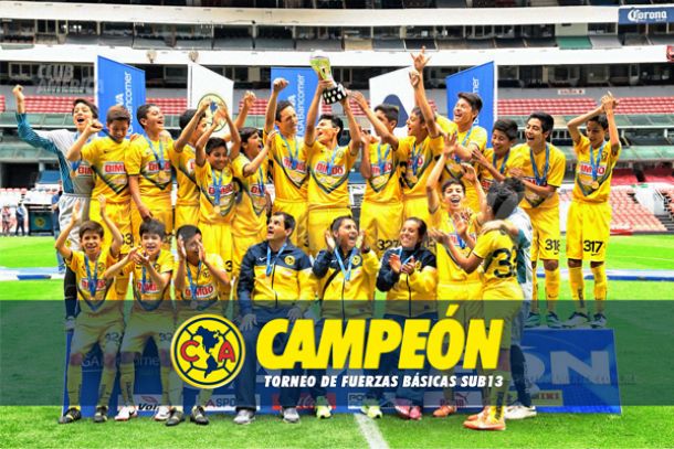 América se lleva el torneo sub 13  VAVEL.com