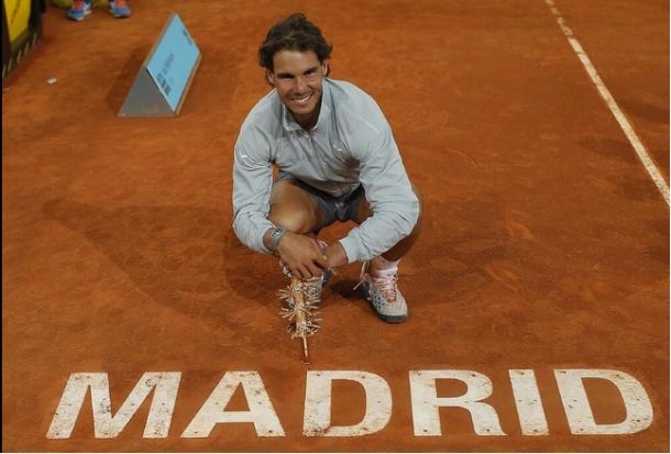 Nadal, tetracampeón en Madrid