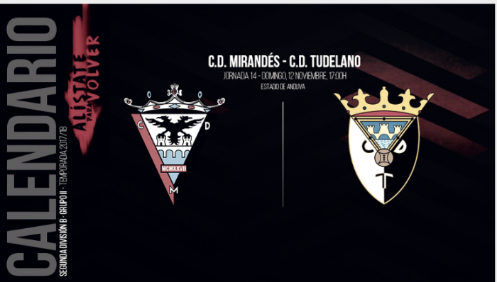 CD Mirandés - CD Tudelano: duelo de categoría