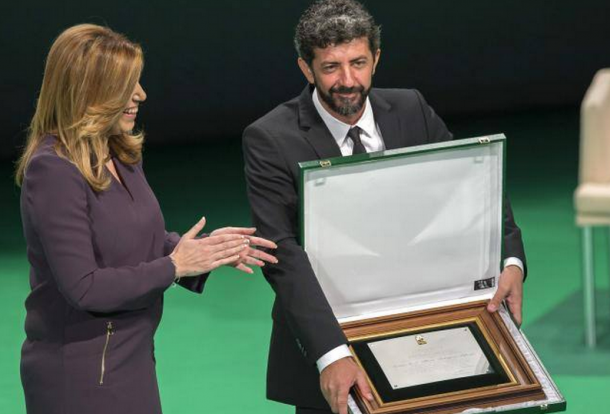 Alberto Rodríguez es nombrado Hijo Predilecto de Andalucía 2015