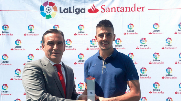 Serantes, Mejor Jugador de LaLiga Santander en agosto