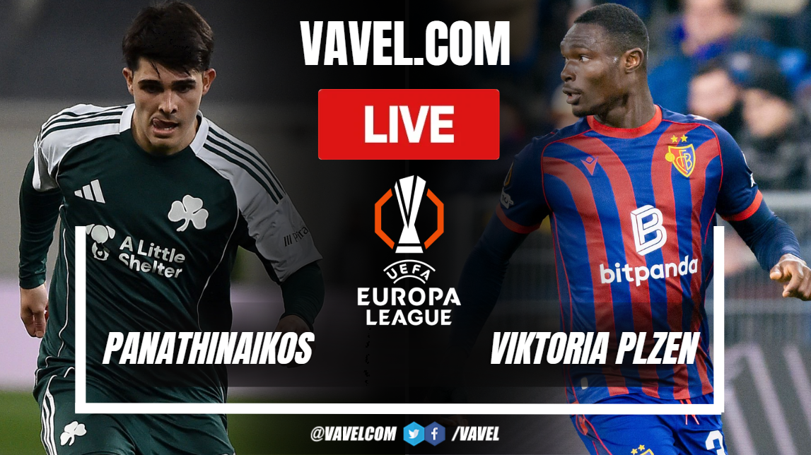 Panathinaikos vs Viktoria Plzen LIVE Score Updates in UEFA Europa League Match