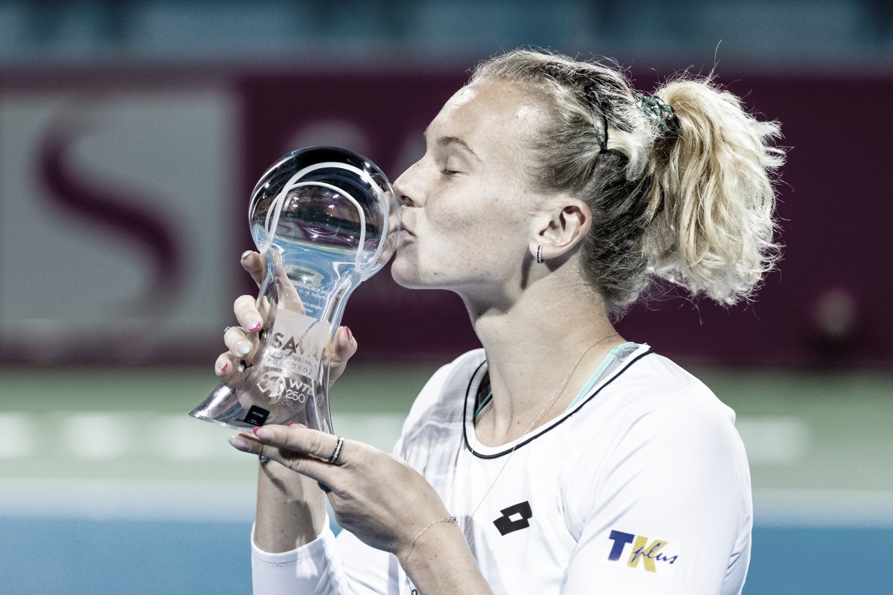 Em final épica, Siniakova vence Rybakina e é campeã do WTA 250 de Portoroz