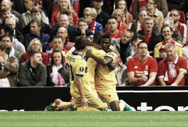 Liverpool 1-1 FC Sion: Lallana opener cancelled out in well fought draw