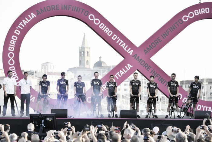 Giro de Italia 2017: Team Sky, nueva prueba en Italia