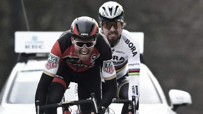 Ciclismo - E3 Harelbeke: è ancora Sagan contro Van Avermaet