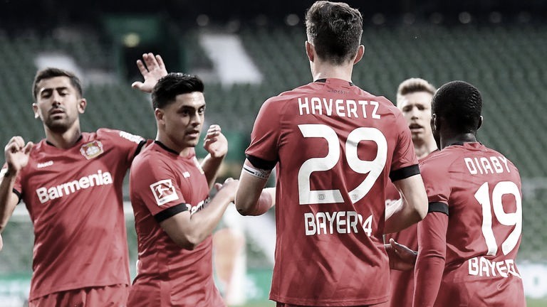 Bayer Leverkusen hunde al Werder Bremen en el descenso