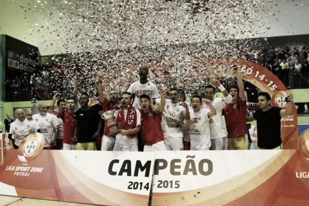 Benfica sagra-se campeão nacional de futsal após final de nervos