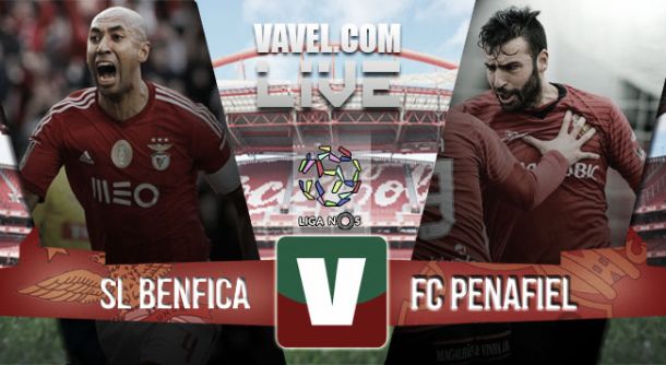 Resultado Benfica - Penafiel en la Liga Portuguesa 2015 (4-0)