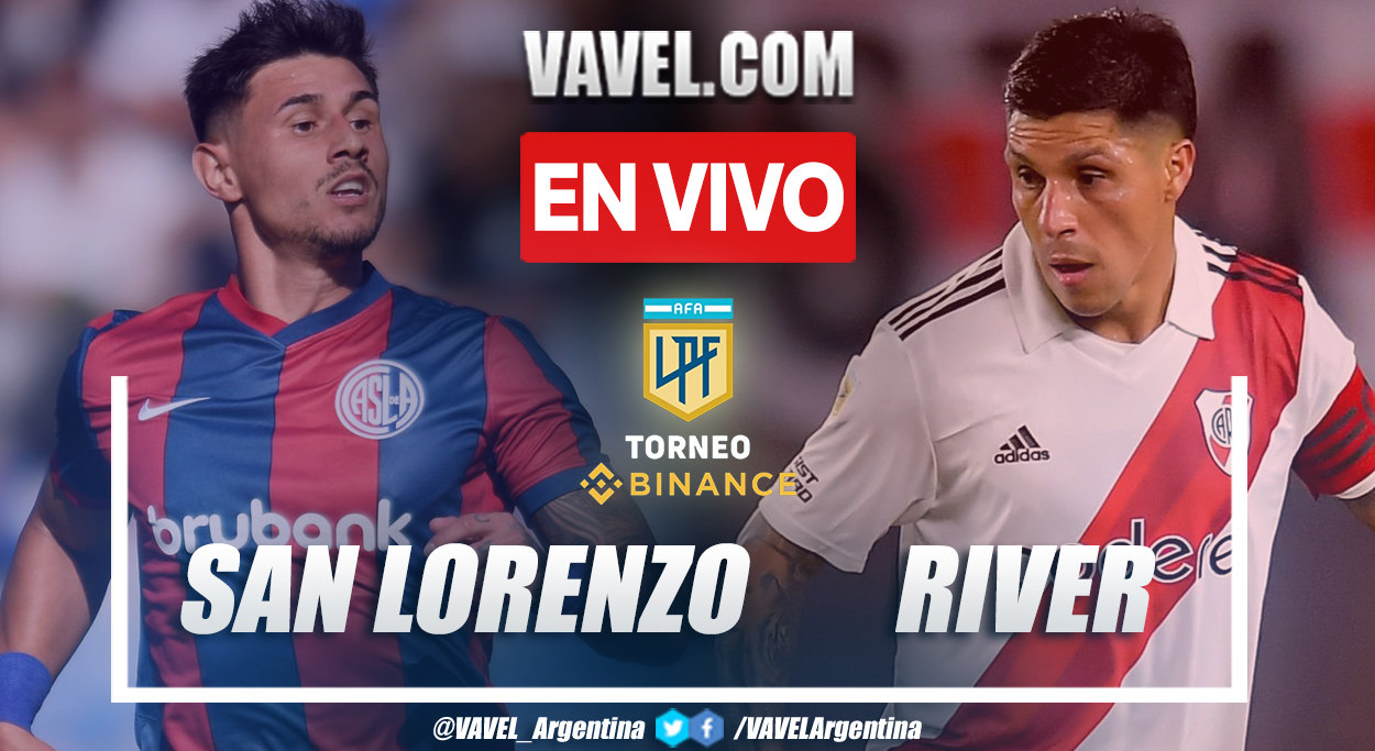 Resumen: San Lorenzo 0-0 River en Liga Profesional 2023
