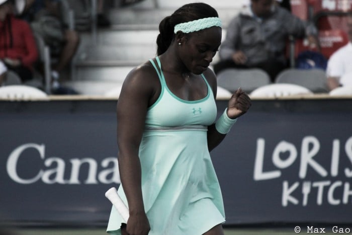 WTA Rogers Cup: Sloane Stephens battle back for first victory after comeback to tennis from injury