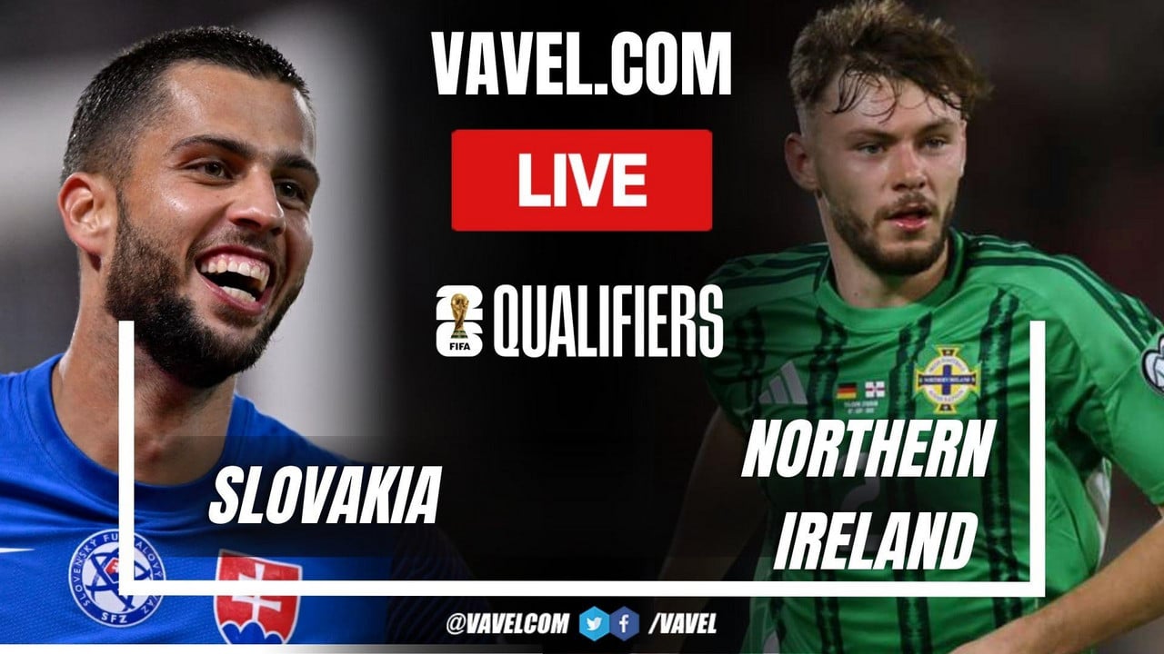 Slovakia vs Northern Ireland LIVE Score Updates in 2026 World Cup qualifiers Match