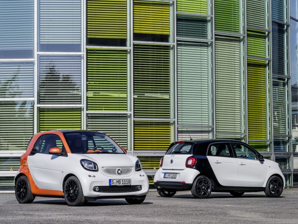 Nuevos Smart ForTwo y ForFour