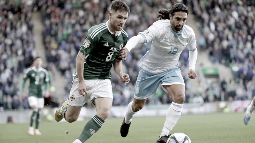 Gol e melhores momentos Irlanda do Norte x Eslovênia pelas Eliminatórias da Euro 2024 (0-1)