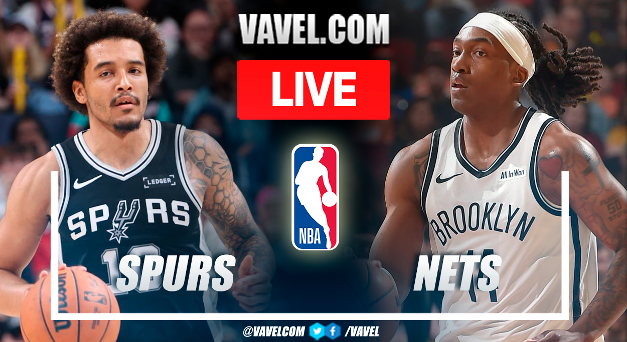 San Antonio Spurs vs Brooklyn Nets LIVE Score Updates: NBA Regular Season (75-66)