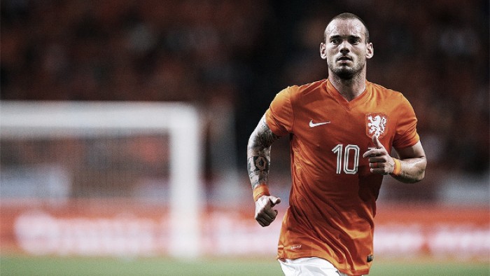La KNVB reconoce el esfuerzo de Wesley Sneijder