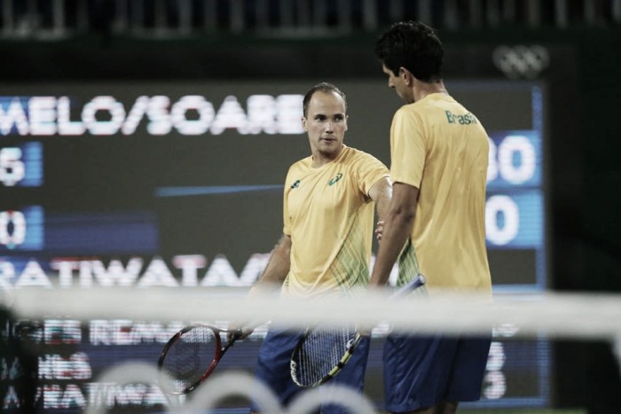 Bruno Soares exalta vitória nas duplas e mira confronto com Djokovic: "É uma combinação muito perigosa" Bruno Soares exalta vitória nas duplas e mira confronto com Djokovic: "É uma combinação muito perigosa"