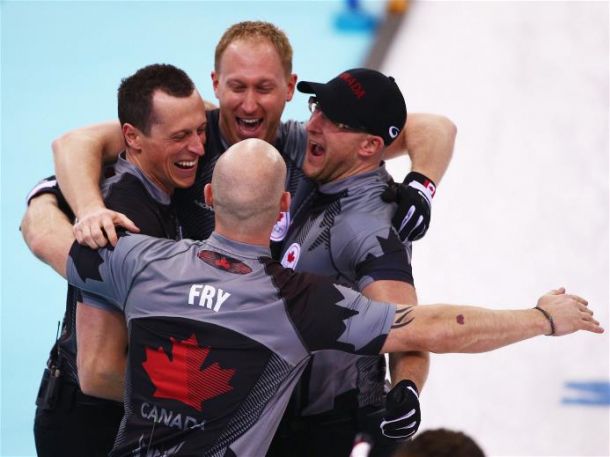 Paliza canadiense para revalidar el oro en curling