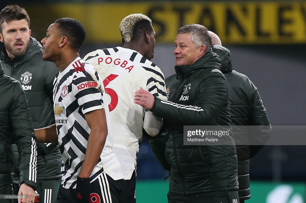 Solskjaer post-match comments: Top of the table and Pogba praise