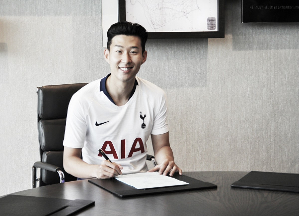 Tottenham renova contrato de Son por mais cinco temporadas