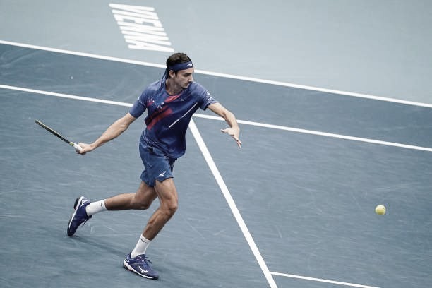 Na semifinal das surpresas, Sonego elimina Evans em Viena Na semifinal das surpresas, Sonego elimina Evans em Viena