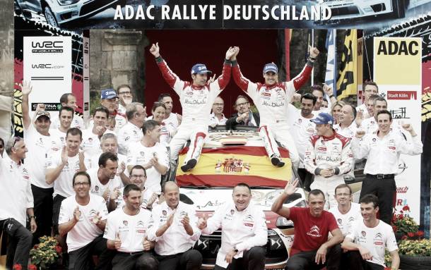 Dani Sordo logra su primera victoria en el Campeonato del Mundo de Rallyes