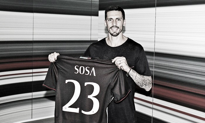 Sosa é o quarto reforço do Milan para a temporada; Paredes segue no radar do clube