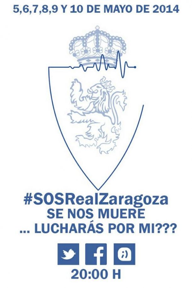 El zaragocismo incendia las redes sociales con el hastag #SOSRealZaragoza