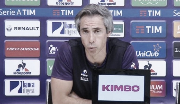 Fiorentina, Sousa in conferenza: "Restiamo concentrati"