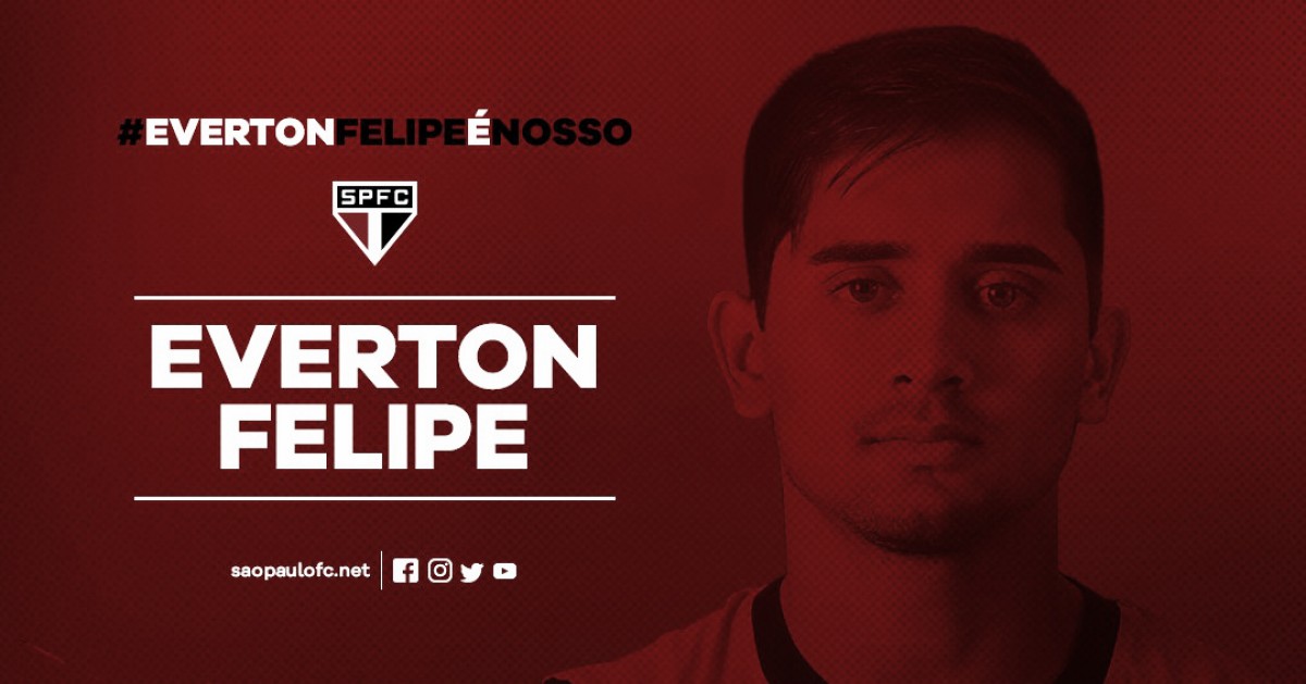 São Paulo acerta contratação do meia-atacante Everton Felipe, ex-Sport São Paulo acerta contratação do meia-atacante Everton Felipe, ex-Sport