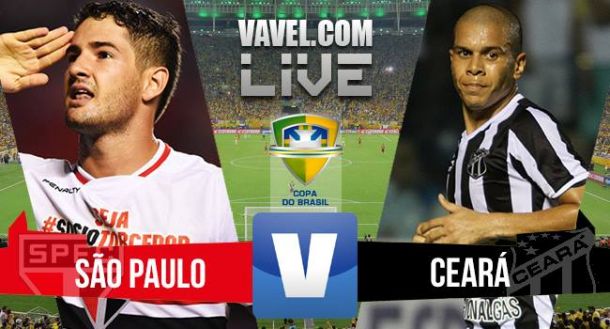 Quem se classificou na Copa do Brasil entre São Paulo e Ceará?