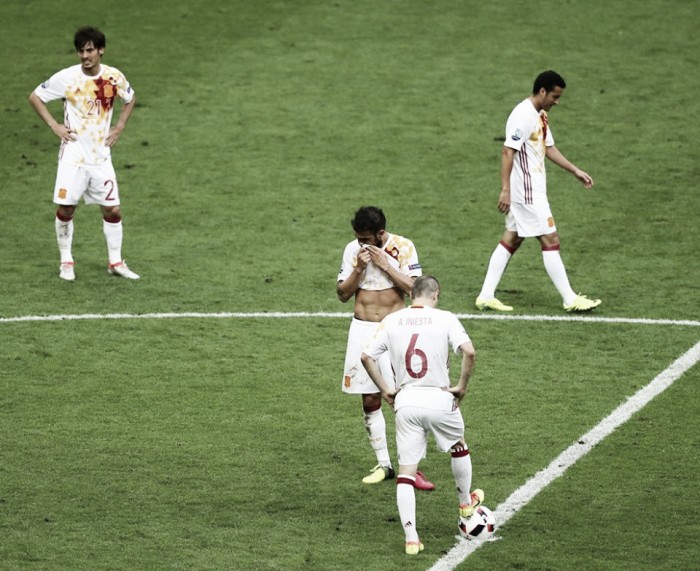 Euro 2016, la caduta dell'Impero spagnolo