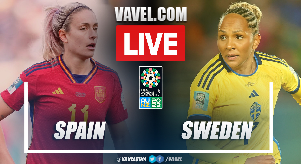 Highlights and goals: Spain 2-1 Sweden in Women's World Cup 2023