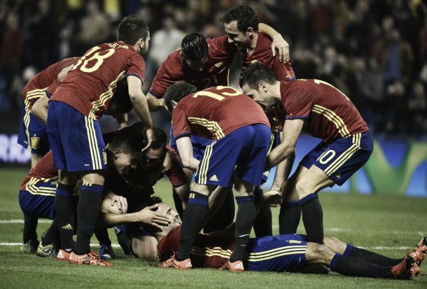 La Spagna regola l'Inghilterra 2-0