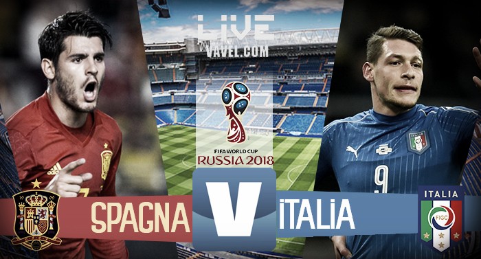 Live Spagna - Italia, diretta qualificazioni Russia 2018 (3-0) - Iniesta e Isco illuminano, Morata mette la ciliegina