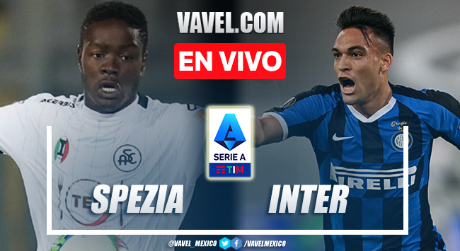 Goles y resumen del Spezia 1-3 Inter en Serie A