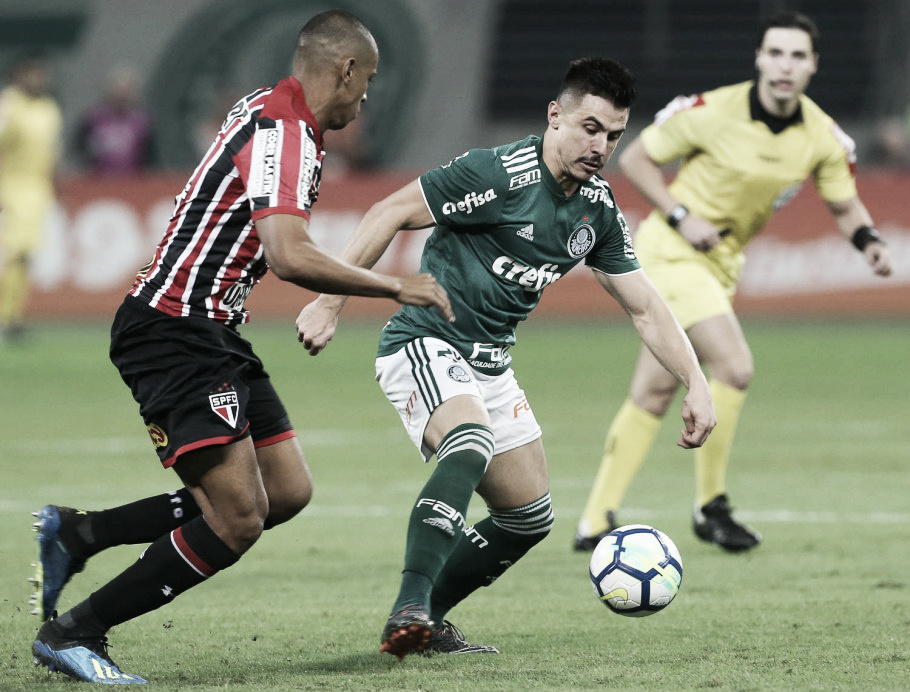 Em Choque-Rei valendo liderança do Brasileirão, São Paulo recebe Palmeiras no Morumbi Em Choque-Rei valendo liderança do Brasileirão, São Paulo recebe Palmeiras no Morumbi