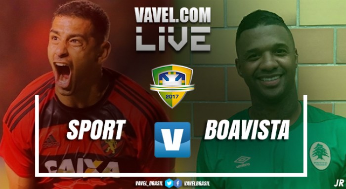 Resultado Sport x Boavista-RJ pela Copa do Brasil 2017 (1-0)