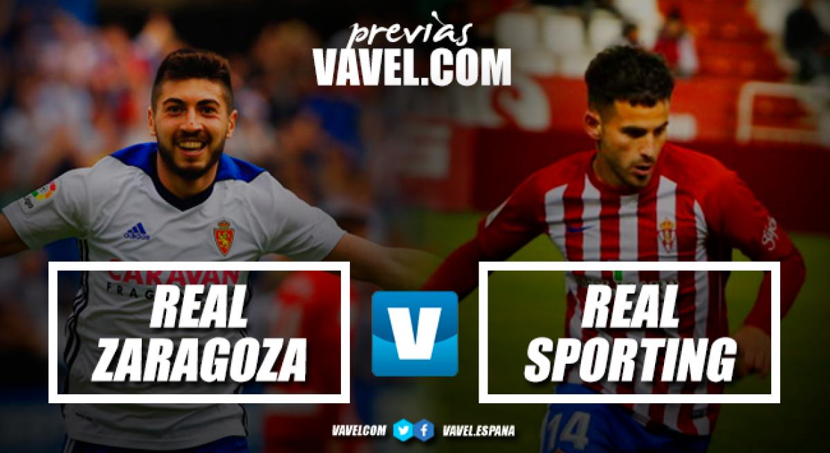 Previa Real Zaragoza - Sporting de Gijón: lucha en dirección a Primera