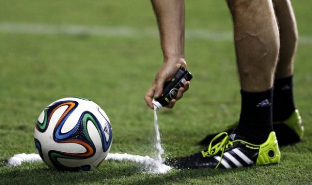 La Premier League utilizará el 'spray' evanescente