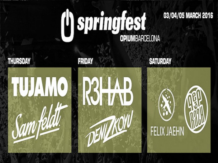 Opium Barcelona anuncia el cartel completo para su 'Springfest'