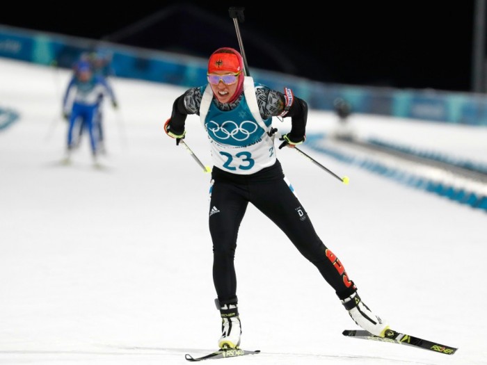 Laura Dahlmeier, championne olympique du sprint